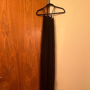 Long black splendid dress